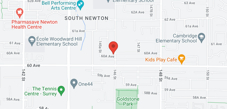 map of 14597 60A AVENUE